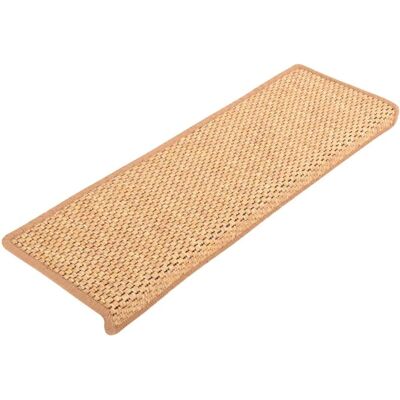 vidaXL Tapis pour Escaliers Auto-adhésifs Aspect Sisal 15pcs - Tapis d'Escaliers - Publicité vidaXL Tapis pour Escaliers Auto-adhésifs Aspect Sisal 15pcs - Tapis d'Escaliers - Publicité