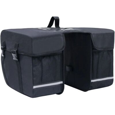 vidaXL Doppel-Fahrradtasche Wasserdicht 35L Schwarz vidaXL Doppel-Fahrradtasche Wasserdicht 35L Schwarz