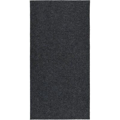 vidaXL Alfombra pasillo atrapadora de suciedad Anthracita - Alfombra de suelo vidaXL Alfombra pasillo atrapadora de suciedad Anthracita - Alfombra de suelo