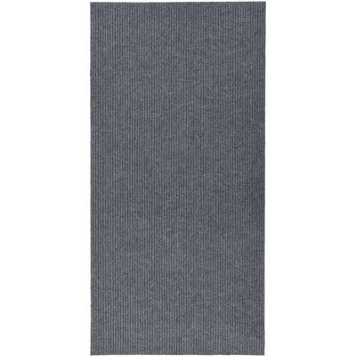vidaXL Grey Dirt Trapper Carpet Runner - Floor Mat, Non-Slip, 100x200 cm vidaXL Grey Dirt Trapper Carpet Runner - Floor Mat, Non-Slip, 100x200 cm