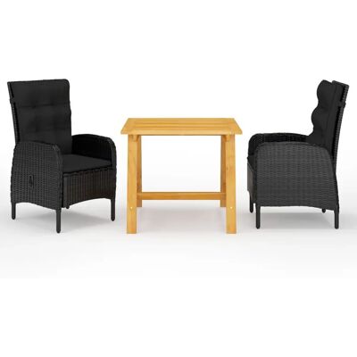 VidaXL Gartengarnitur - 3-teiliges Essset VidaXL Gartengarnitur - 3-teiliges Essset