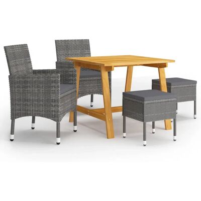 VidaXL 3068692 Gartenset - Wetterfester Rattan VidaXL 3068692 Gartenset - Wetterfester Rattan