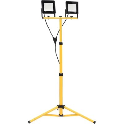 vidaXL LED Werklamp - 7000 lm, 120° bundel, verstelbare hoogte vidaXL LED Werklamp - 7000 lm, 120° bundel, verstelbare hoogte