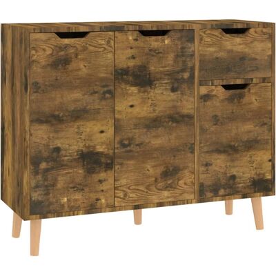 Credenza in rovere affumicato vidaXL 326821 - Credenza Credenza in rovere affumicato vidaXL 326821 - Credenza