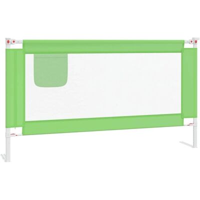 vidaXL Baby Bettgitter Grün 150x25 cm - Kleinkind Sicherheitsgitter vidaXL Baby Bettgitter Grün 150x25 cm - Kleinkind Sicherheitsgitter