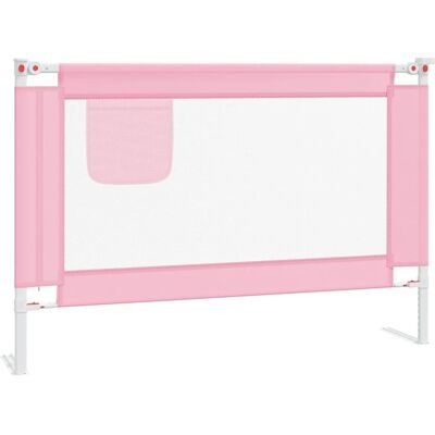 vidaXL Barrière de sécurité pour lit d'enfant Rose - Protection - Publicité vidaXL Barrière de sécurité pour lit d'enfant Rose - Protection - Publicité