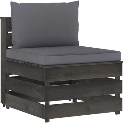 VidaXL Gartentisch - Robuster Holzbank für Draußen VidaXL Gartentisch - Robuster Holzbank für Draußen