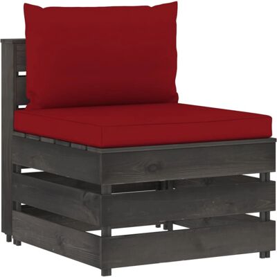 VidaXL Gartentisch aus Holz - Rustikale Sitzbank VidaXL Gartentisch aus Holz - Rustikale Sitzbank