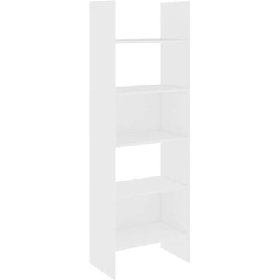 vidaXL 803407 Hvid Bogreol - Moderne 5-Shelfs Opbevaringsskab vidaXL 803407 Hvid Bogreol - Moderne 5-Shelfs Opbevaringsskab
