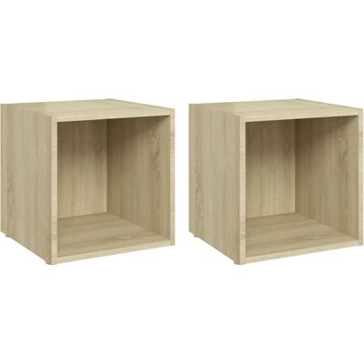vidaXL 805508 Sonoma Eiche TV-Schrank - TV-Schrank vidaXL 805508 Sonoma Eiche TV-Schrank - TV-Schrank