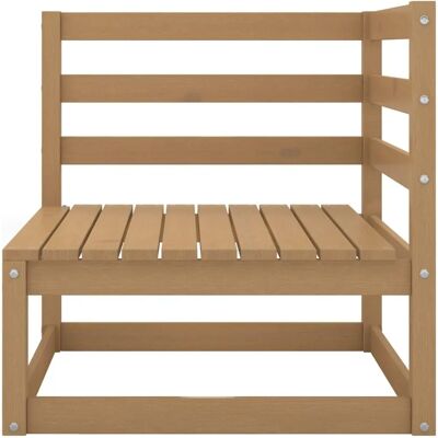 vidaXL Kiefernholz Garteneckcouch - Modular Sofa-Set für draußen vidaXL Kiefernholz Garteneckcouch - Modular Sofa-Set für draußen