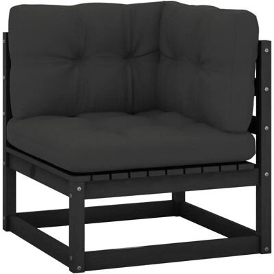 VidaXL Outdoor Ecksofa - Schwarz VidaXL Outdoor Ecksofa - Schwarz