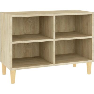 vidaXL 805926 Sonoma Eiche TV-Schrank mit 4 Fächern vidaXL 805926 Sonoma Eiche TV-Schrank mit 4 Fächern