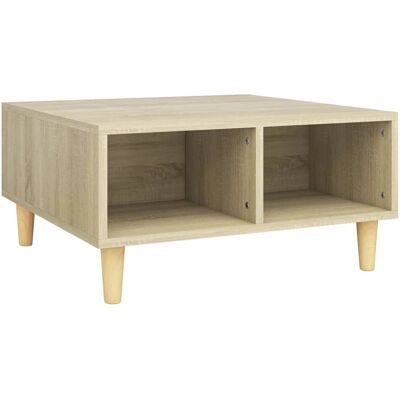 Table basse Sonoma Chêne VidaXL - Style Scandinave Table basse Sonoma Chêne VidaXL - Style Scandinave