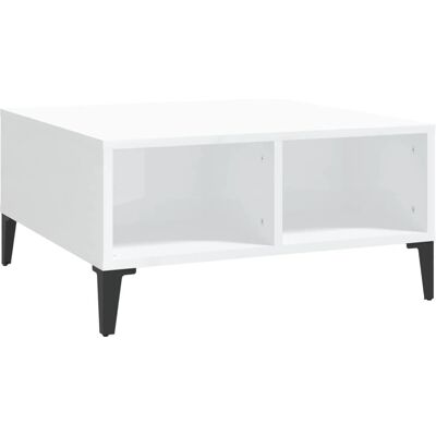 vidaXL 805992 Salontafel Wit - Eettafel vidaXL 805992 Salontafel Wit - Eettafel