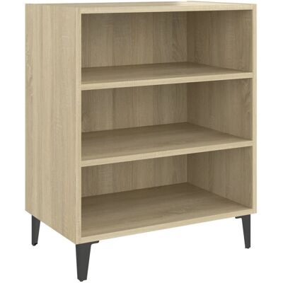 vidaXL Sideboard Sonoma Eichenfurnier 57x35x70 cm - Sideboard vidaXL Sideboard Sonoma Eichenfurnier 57x35x70 cm - Sideboard