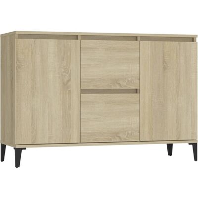vidaXL 806115 Sonoma Oak Sideboard - Sideboard, Oak, 104x35x70 cm vidaXL 806115 Sonoma Oak Sideboard - Sideboard, Oak, 104x35x70 cm