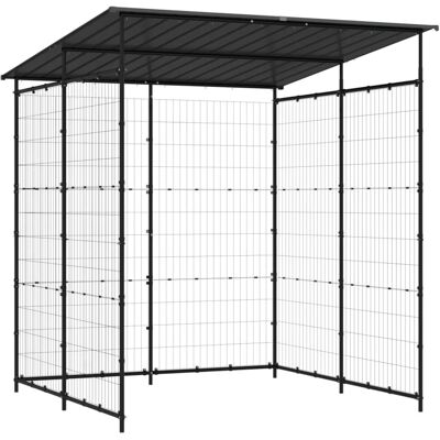 vidaXL Fahrradschuppen Stahl Schwarz Outdoor Gartenschuppen für Fahrräder vidaXL Fahrradschuppen Stahl Schwarz Outdoor Gartenschuppen für Fahrräder