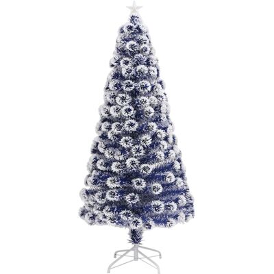 vidaXL Künstlicher Weihnachtsbaum mit LED- und Glasvezel - Weihnachtsbaum vidaXL Künstlicher Weihnachtsbaum mit LED- und Glasvezel - Weihnachtsbaum