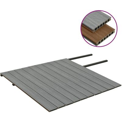 MAISONCHIC Modell 39048 - WPC-Terrassendielen - Braun & Grau - 20m² MAISONCHIC Modell 39048 - WPC-Terrassendielen - Braun & Grau - 20m²