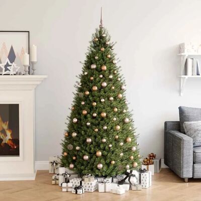 vidaXL Weihnachtskugeln Set 61 Stück mit Spitze & 150 LEDs Roségold vidaXL Weihnachtskugeln Set 61 Stück mit Spitze & 150 LEDs Roségold