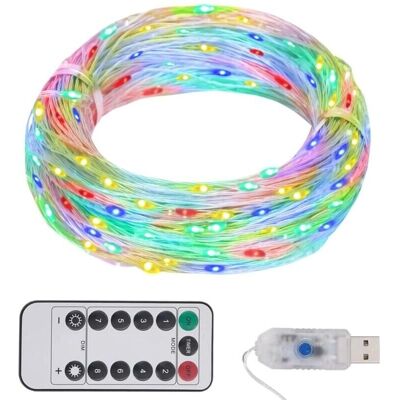 vidaXL Guirlande LED Multicolore 30 m - Décoration Festive - Publicité vidaXL Guirlande LED Multicolore 30 m - Décoration Festive - Publicité
