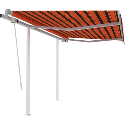 Maisonchic 3,5x2,5 m Markise - Manuell, UV-beständig Maisonchic 3,5x2,5 m Markise - Manuell, UV-beständig