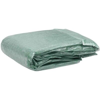 Cubierta de repuesto para invernadero vidaXL 200x343x200 cm - Verde - Cubierta de invernadero Cubierta de repuesto para invernadero vidaXL 200x343x200 cm - Verde - Cubierta de invernadero