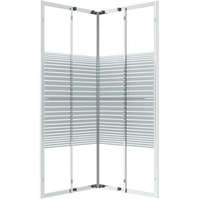 vidaXL Cabina doccia 80x80x180 cm - Box doccia in vetro trasparente vidaXL Cabina doccia 80x80x180 cm - Box doccia in vetro trasparente