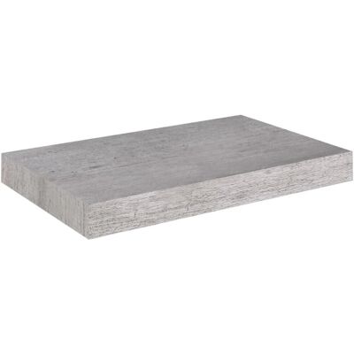 vidaXL Graue MDF Wandregal - Regal vidaXL Graue MDF Wandregal - Regal
