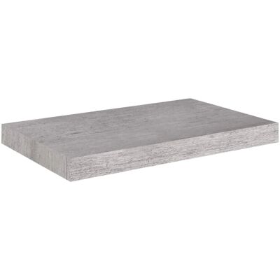 vidaXL Wandregal Grau MDF - Regalkomponente für Zuhause vidaXL Wandregal Grau MDF - Regalkomponente für Zuhause