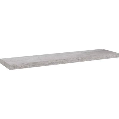 vidaXL Wandregal Beton Grau MDF - Regal vidaXL Wandregal Beton Grau MDF - Regal