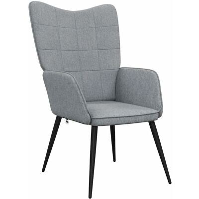 vidaXL 327941 Chaise d'accent gris clair - Chaise d'accent - Publicité vidaXL 327941 Chaise d'accent gris clair - Chaise d'accent - Publicité