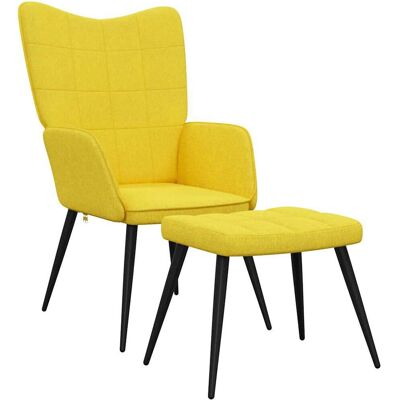 Silla de acento VidaXL 327959 - Moderna, Tapizado Suave, Patrón Cuadrado Silla de acento VidaXL 327959 - Moderna, Tapizado Suave, Patrón Cuadrado