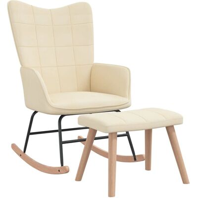 VidaXL Schommelstoel - Stijlvol en Comfortabel - Schommelstoel VidaXL Schommelstoel - Stijlvol en Comfortabel - Schommelstoel