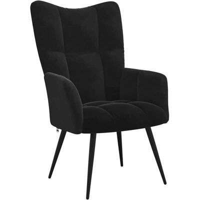 Chaise d'accent VidaXL - Design moderne en velours - Publicité Chaise d'accent VidaXL - Design moderne en velours - Publicité