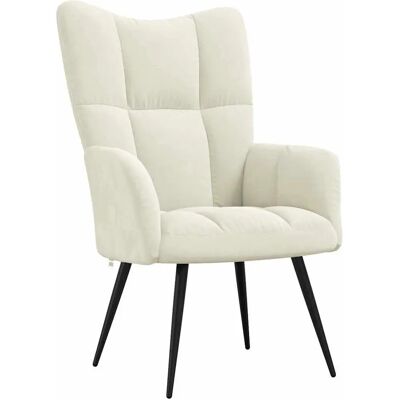 Fauteuil d'appoint VidaXL en velours - Relaxant et Élégant - Publicité Fauteuil d'appoint VidaXL en velours - Relaxant et Élégant - Publicité