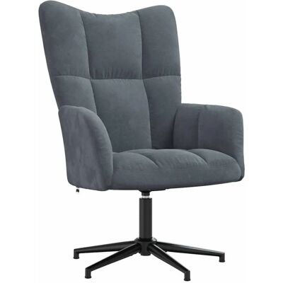 Chaise d'accent VidaXL - Moderne, Velours, Pivotante - Chaise d'accent - Publicité Chaise d'accent VidaXL - Moderne, Velours, Pivotante - Chaise d'accent - Publicité