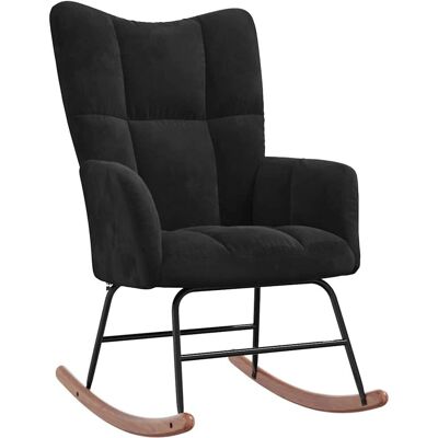 vidaXL 328145 Velvet Schaukelstuhl - Rocking Chair vidaXL 328145 Velvet Schaukelstuhl - Rocking Chair