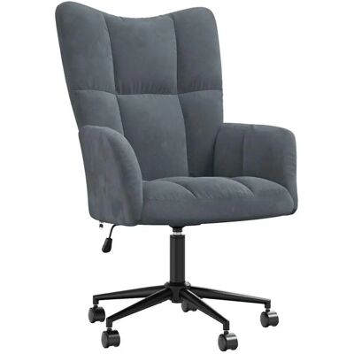 VidaXL Sessel - Dunkelgrau - Modernes Wohnzimmermöbel VidaXL Sessel - Dunkelgrau - Modernes Wohnzimmermöbel