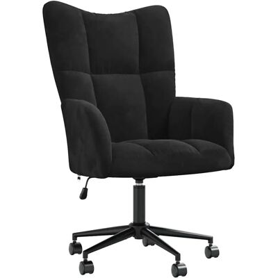 vidaXL Accentstol - Justerbar Moderne Fløjl Swivel Stol vidaXL Accentstol - Justerbar Moderne Fløjl Swivel Stol
