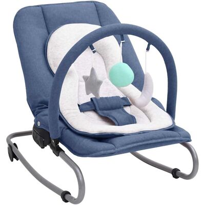 vidaXL Babywippe - Verstellbar & Bequem - Baby Bouncer vidaXL Babywippe - Verstellbar & Bequem - Baby Bouncer