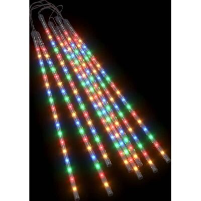 Luminaires météore vidaXL 8 pcs 50 cm Multicolore - Guirlande lumineuse - Publicité Luminaires météore vidaXL 8 pcs 50 cm Multicolore - Guirlande lumineuse - Publicité