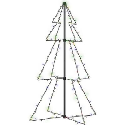 vidaXL Weihnachtszelt 78x120 cm - Innen- und Außenbereich 160 LEDs Festliche Dekoration vidaXL Weihnachtszelt 78x120 cm - Innen- und Außenbereich 160 LEDs Festliche Dekoration