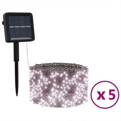 vidaXL 5x Aurinkovalaisimet LED Lämmin Valkoinen Sisä- ja Ulkokäyttöön vidaXL 5x Aurinkovalaisimet LED Lämmin Valkoinen Sisä- ja Ulkokäyttöön