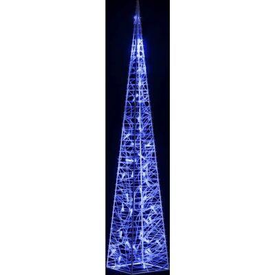 vidaXL Acryl LED-Lichtkegel Blau - Weihnachtsdeko vidaXL Acryl LED-Lichtkegel Blau - Weihnachtsdeko
