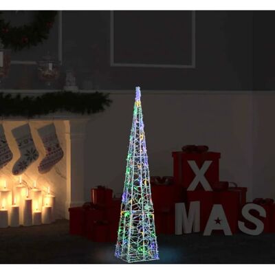 vidaXL Acryl Dekorative LED-Lichtkegel - Festliche Dekoration vidaXL Acryl Dekorative LED-Lichtkegel - Festliche Dekoration