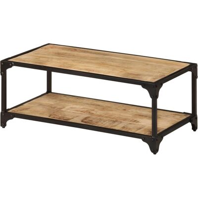vidaXL Massives Akazien- und Mangoholz Couchtisch vidaXL Massives Akazien- und Mangoholz Couchtisch