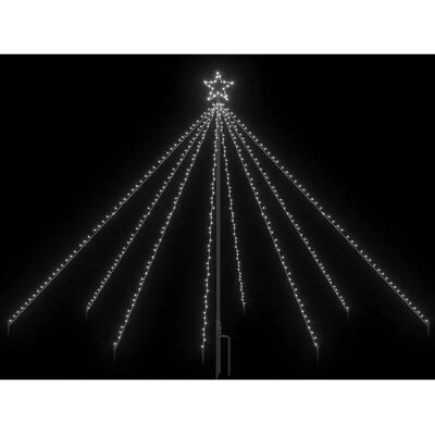 vidaXL Joulukuusi valot sisätiloihin ja ulkona 400 LED 2,5m vidaXL Joulukuusi valot sisätiloihin ja ulkona 400 LED 2,5m