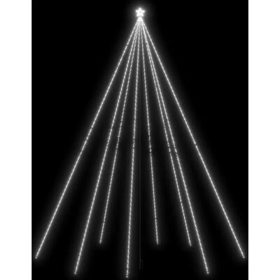 vidaXL Weihnachtsbaum Lichterkette 8m 1300 LEDs IP44 vidaXL Weihnachtsbaum Lichterkette 8m 1300 LEDs IP44